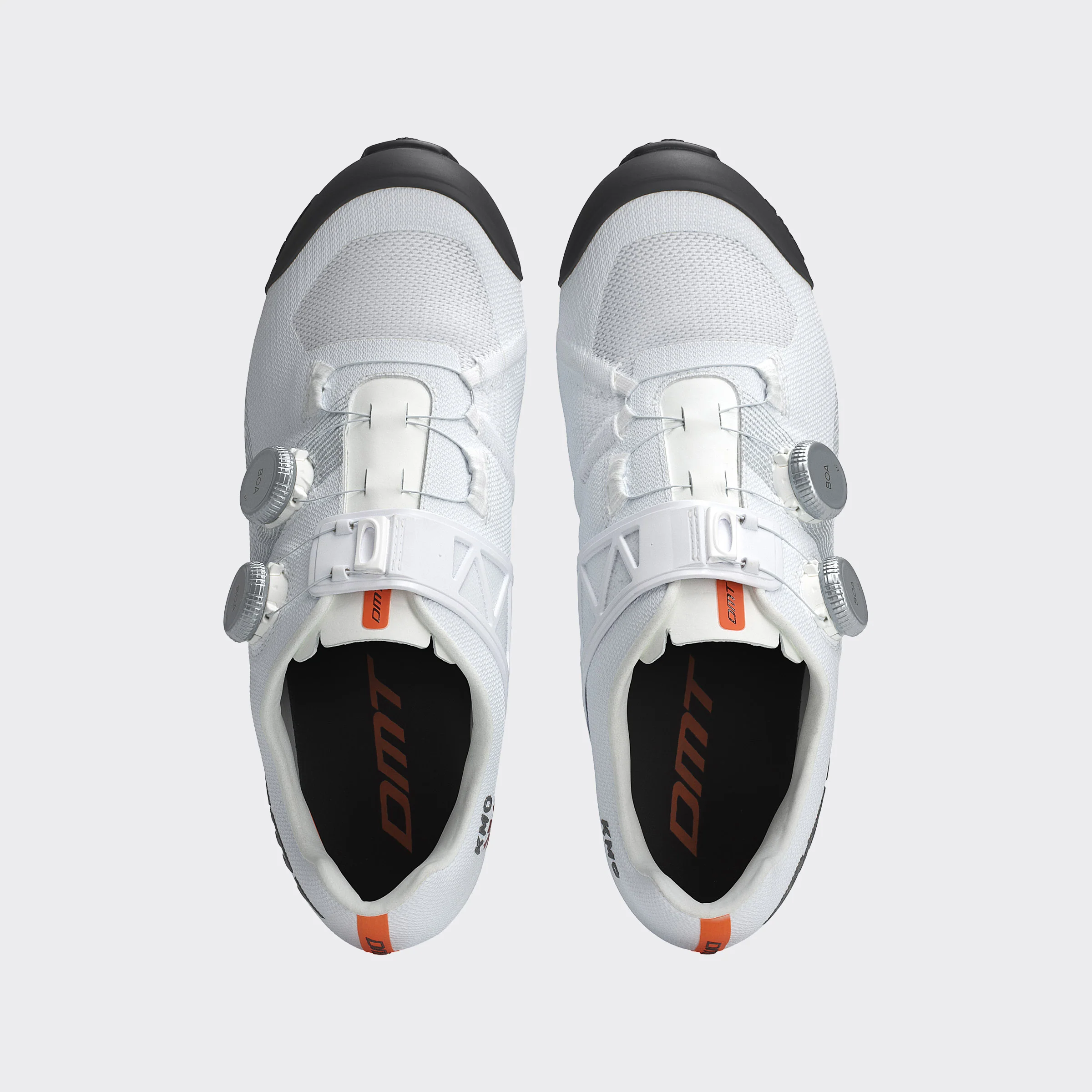 DMT KM0 EVO SHOES WHITE/SILVER - Image 2