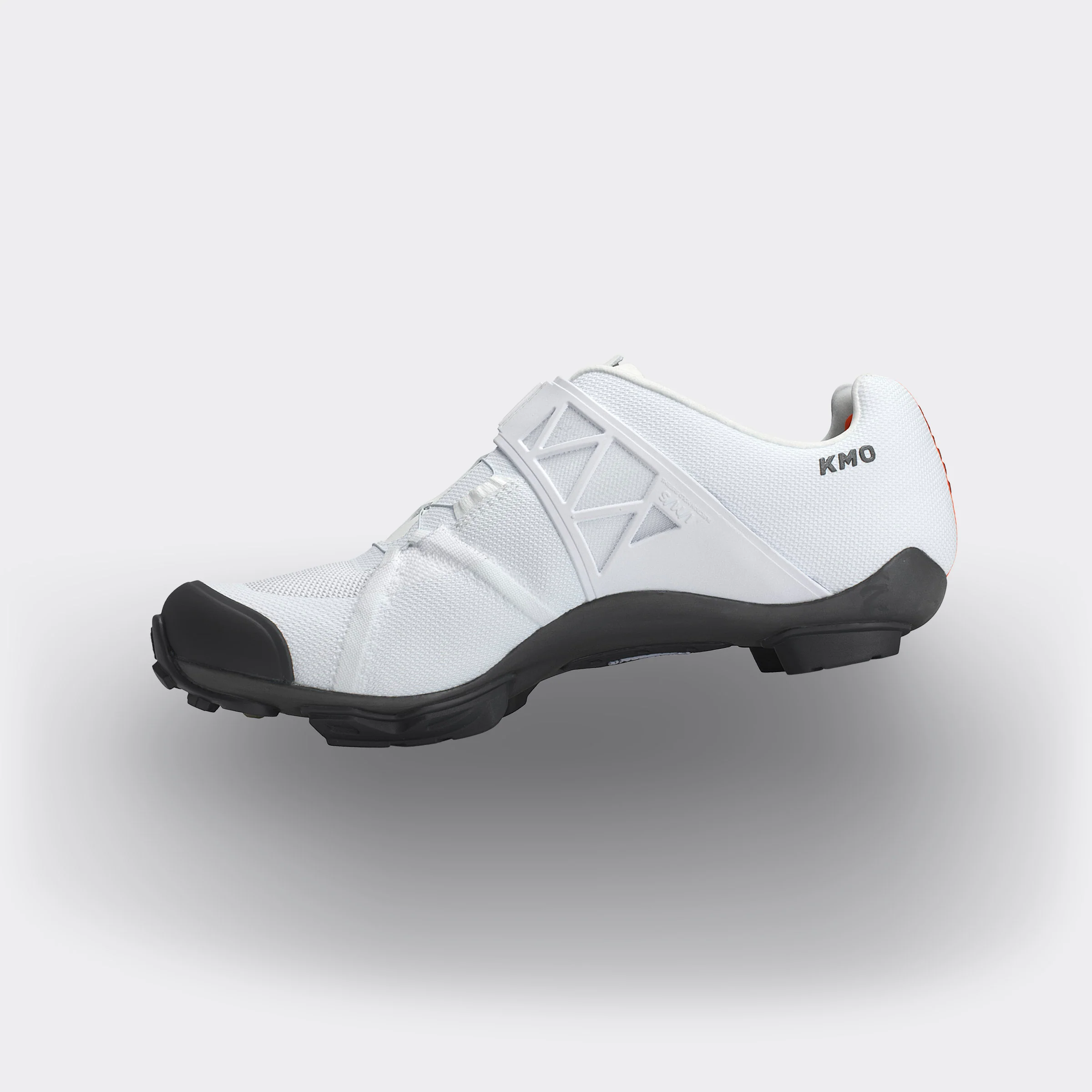 DMT KM0 EVO SHOES WHITE/SILVER - Image 4