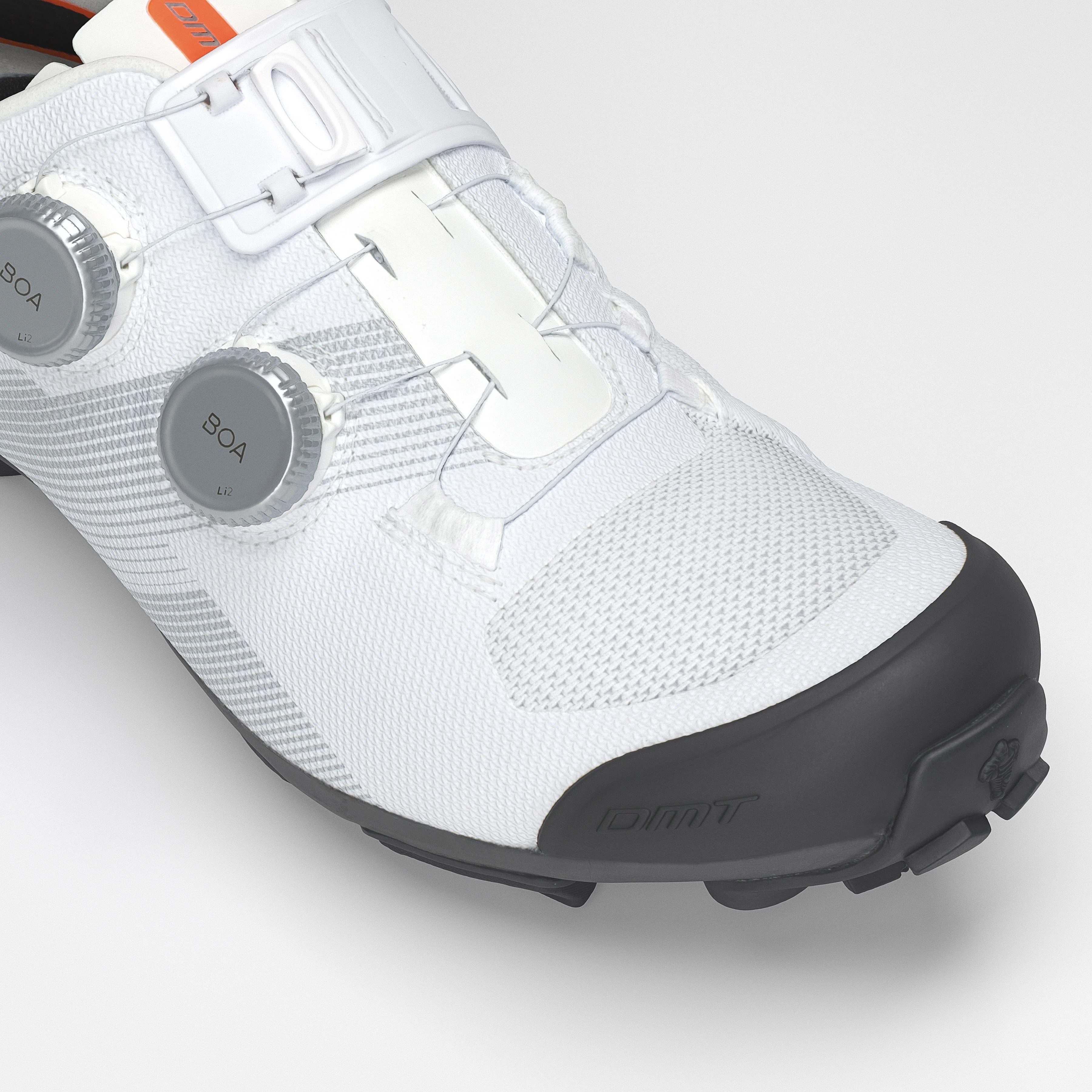 DMT KM0 EVO SHOES WHITE/SILVER - Image 5