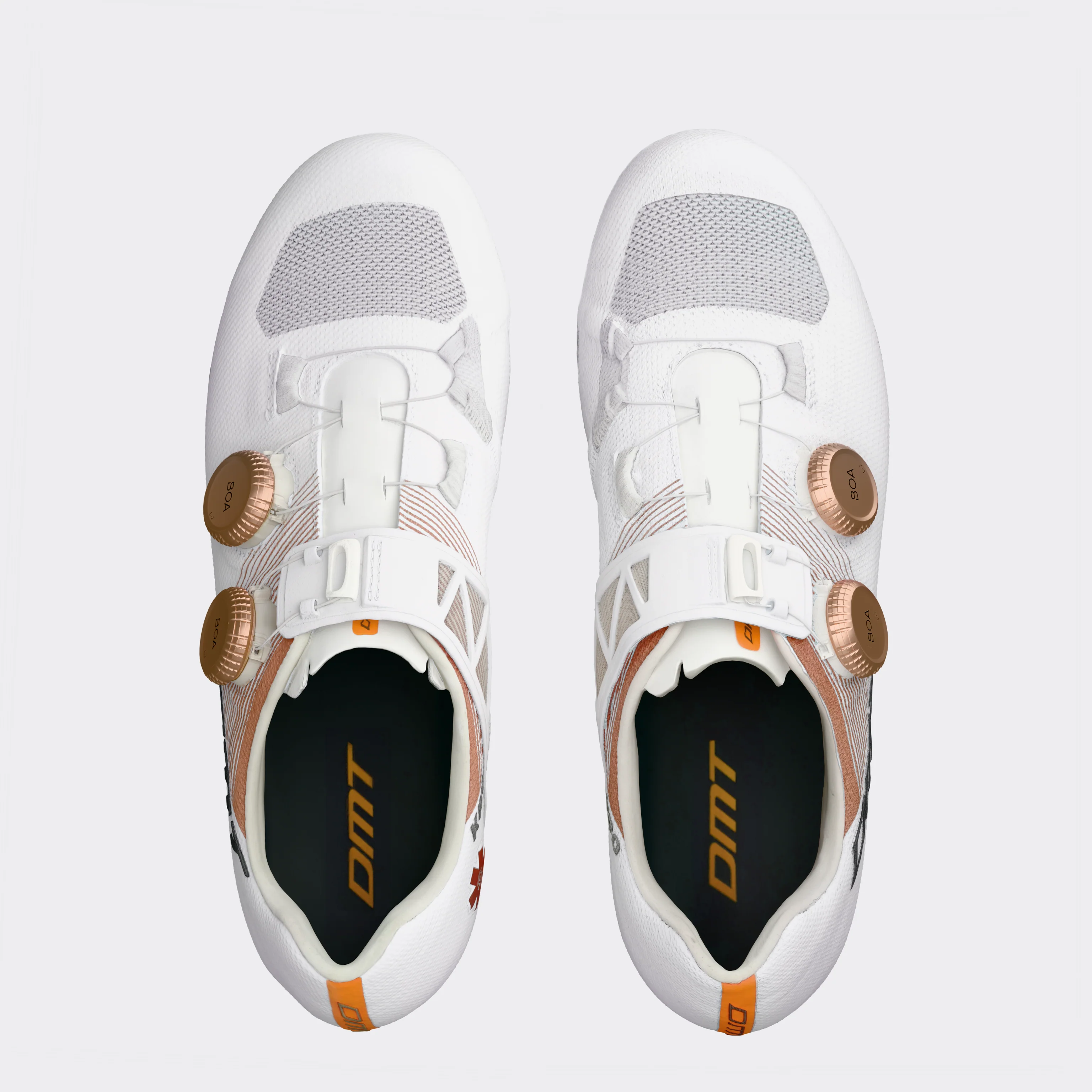 DMT KR0 EVO SUPERLIGHT SHOES WHITE/BRONZE - Image 2