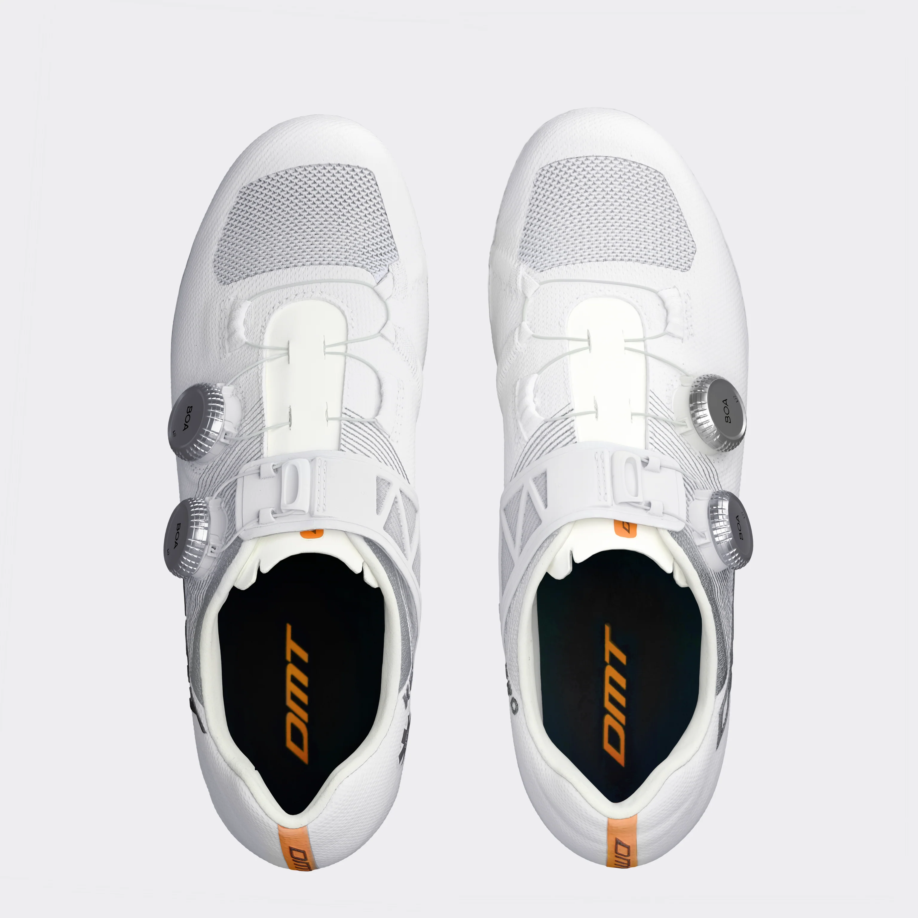 DMT KR0 EVO SUPERLIGHT SHOES WHITE/SILVER - Image 2